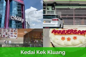 Kedai kek di Daerah Keluang, Malaysia