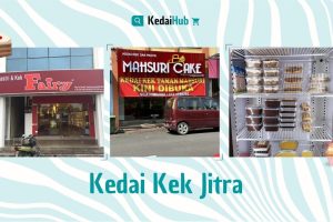 Kedai kek di Jitra, Malaysia