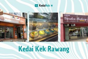 Kedai kek di Kota Belud, Malaysia