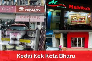 Kedai kek di Kota Bharu, Malaysia