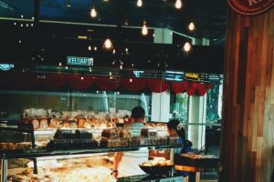 Kedai kek di Nibong Tebal, Malaysia