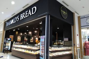 Kedai kek di Pulau Sebang, Malaysia